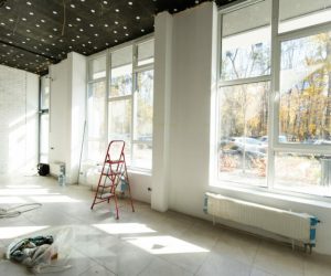 Interior of a house under construction. Renovation of an apartment.